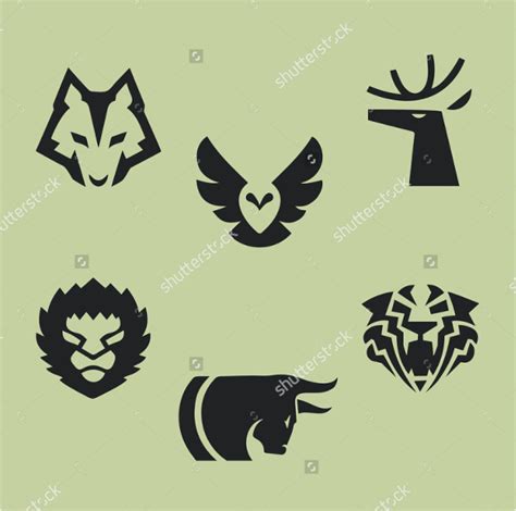 amazing wolf logo designs  sample
