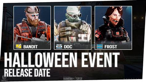 New Halloween Event Potential Release Date Rainbow Six Siege Youtube