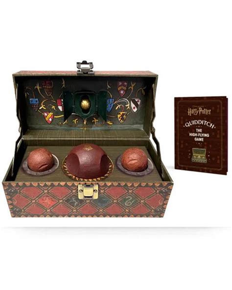 Buy Merchandise Harry Potter Quidditch Set With Golden Snitch