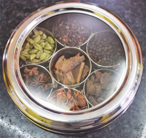 Traditional Indian Spice Box Stainless Steel Masala Dabba 7 Etsy