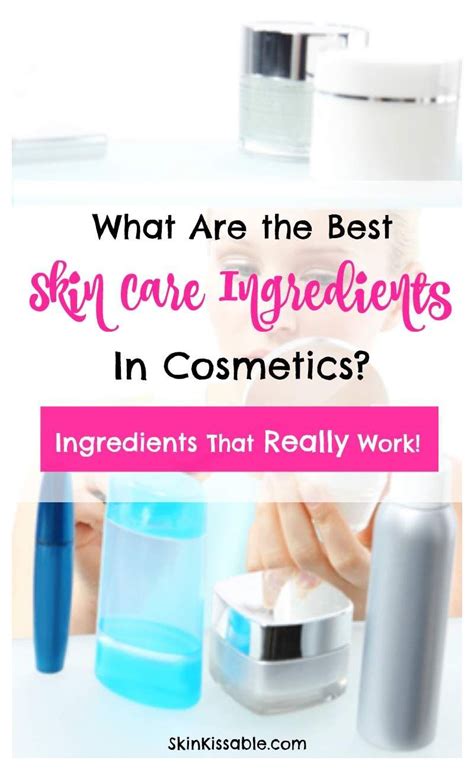 Best Anti Aging Skin Care Ingredients In Cosmetic Products Top 5