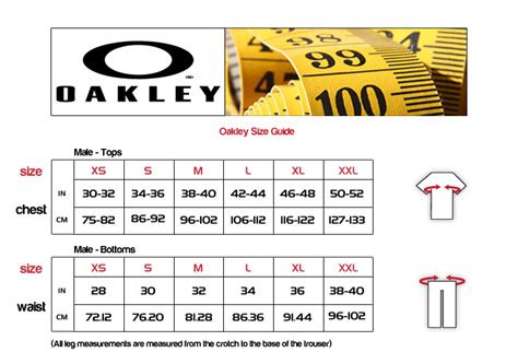 Oakley Prescription Frame Size Chart David Simchi Levi