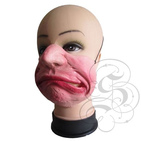 Latex Half Face Sad Crying Face Mask For Comedy Funny Homour Etsy