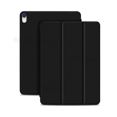 Magnetic Attraction Tri Fold Smart Folio Leather Case For Ipad Pro 11