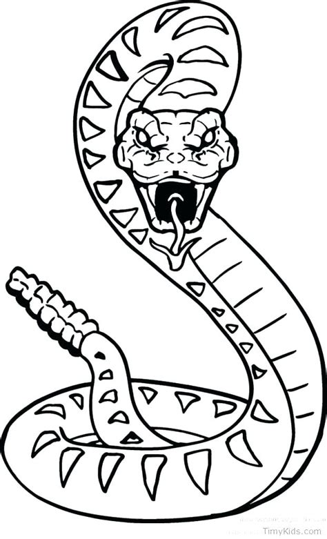 1) if you have javascript enabled you can click the print link in the top half of the page and it will automatically print the coloring page only and ignore the advertising and navigation at the top of the page. Western Diamondback Rattlesnake Coloring Pages at ...