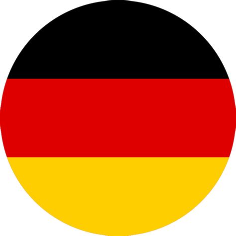 Circle German Flag Png Clipart Full Size Clipart 5654469 Pinclipart
