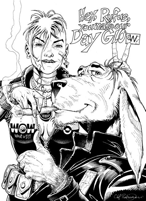Day Glow Tank Girl Art Art Girl Comic Book Characters Comic Books Funny Webcomics Best