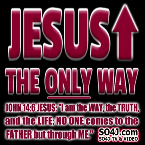 jesus the only way so4j