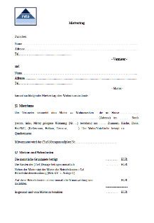 0%0% found this document useful, mark this 2. Mietvertrag Wohnung Vorlage Muster PDF Word bei ...