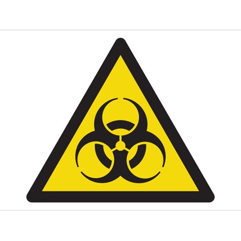 Warning Biological Hazard Symbol Signs