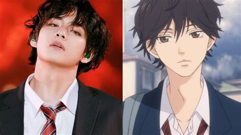 Bts V Dubbed As Real Life Anime Character After Fans Uploaded