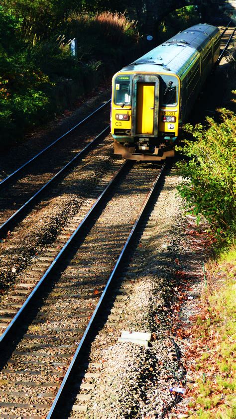 Rail Track And Train Free Stock Photo Public Domain Pictures