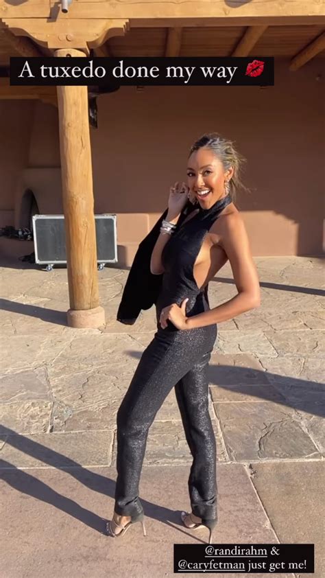 Get The Deets On Tayshia Adams Sexy Tuxedo From The Bachelorette