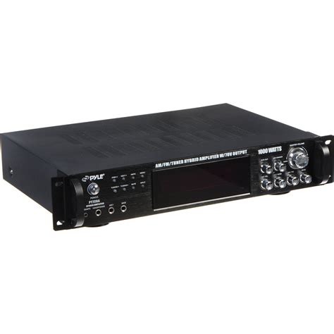 Pyle Pro Pt720a 1000w Peak Hybrid Amplifier With Amfm Pt720a