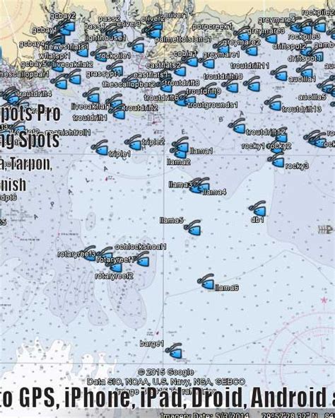Boca Grandecharlotte Harbor Fishing Spots Florida Fishing Maps And