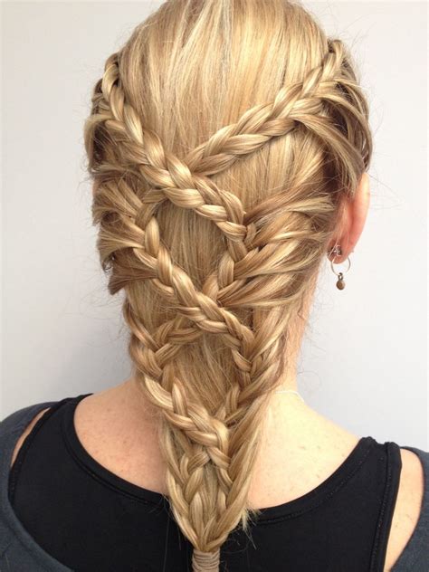 Browse hollywood's best braided hairstyles. Braided back hairstyle inspiration | Cool braid hairstyles ...
