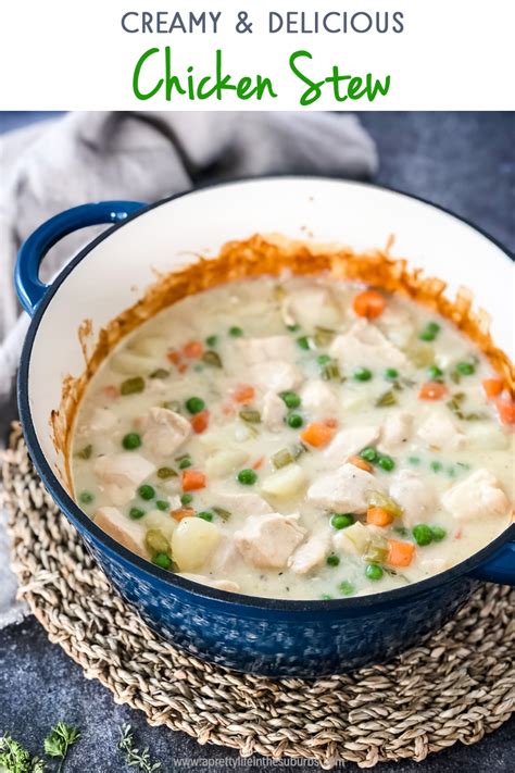 This Creamy Chicken Stew Is The Ultimate Comfort Food Made With Tender