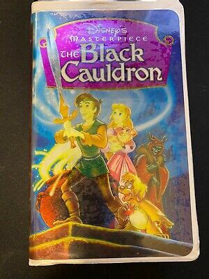 The Black Cauldron VHS 1998 Disney Masterpiece Edition 786936020212