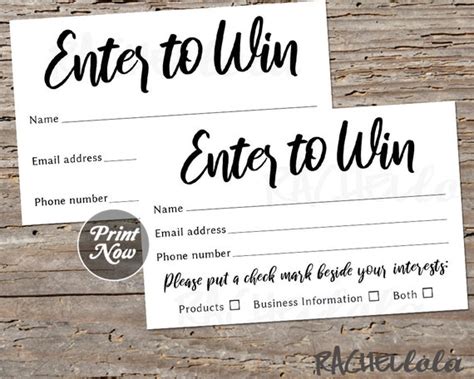 Free Printable Raffle Ticket Template Download