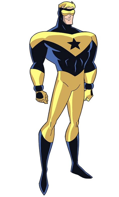 Justice League Dcau Roll Call Booster Gold By Timlevins Justice