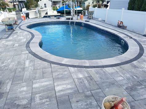 Long island Pool and Patio | Pool patio pavers, Pool patio, Paver patio