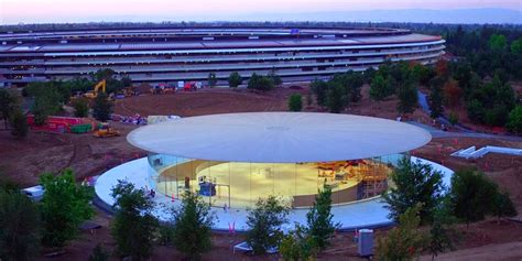 A Look Inside The Underground Steve Jobs Theater Ahead Of Apples