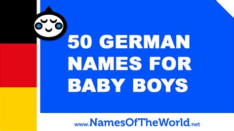 50 German Names For Baby Boys The Best Names For Your