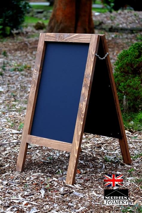 Waterproofed Chalkboard A Board Frame Black Board Sandwich