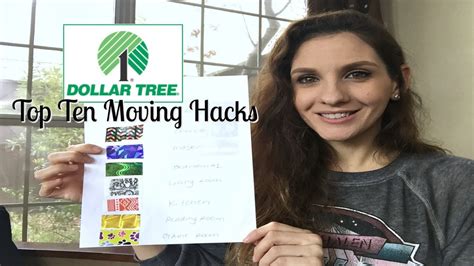 Dollar Tree Top Ten Moving Hacks 2017 Youtube