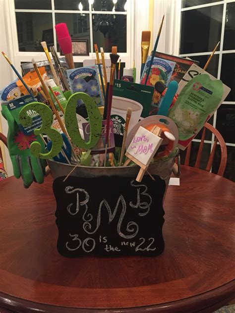 30th birthday gifts for family and friends. This is the gift bouquet I made for my daughter's 30th ...