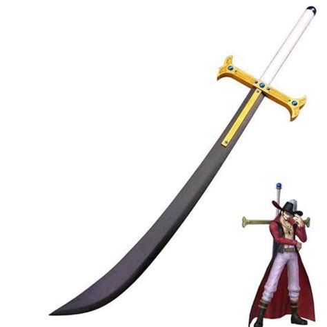 Jual Katana Kayu Besar Cosplay Sword Yoru Dracule Mihawk Anime One