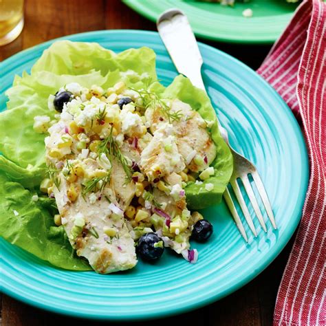 Hey you, heating up a boring, old piece of chicken in the oven. Summer Chicken Salad | Recipe | Food network recipes ...