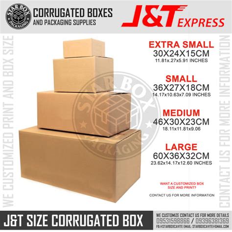 Starbox Corrugated Box Jandt Size Jnt Size Corrugated Shipping Kraft Box