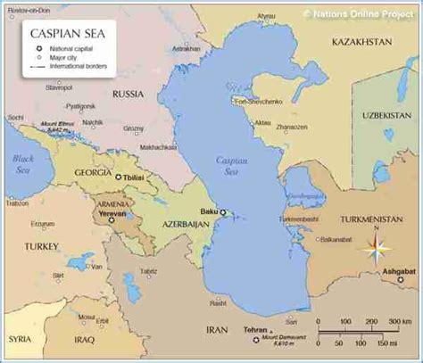 May World View Russian Obstructionism Blocks Agreement On Splitting Up The Caspian Sea