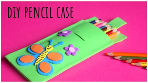 Easy And Cute Stationery Pouch Diy Pencil Case Craft Foam Sheet
