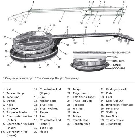 Banjo Assembly Diagram