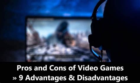 Pros And Cons Of Video Games 9 Advantages And Disadvantages
