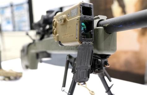 Marine Snipers Test American Rheinmetall Systems Laser Rangefinder