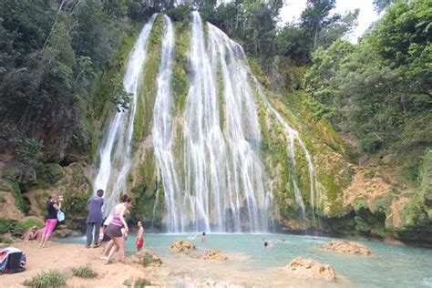 El Limon Waterfall Dominican Republic Caribbean Waterfalls