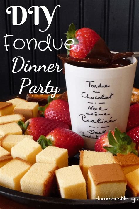 Keeping the heat low, gradually stir in the cheese until melted. How to Host a Fondue Party | Hammers N Hugs | Fondue ...