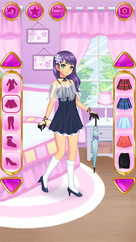 Amazon Com Anime Girl Dress Up And Makeup Girls Games Appstore For My