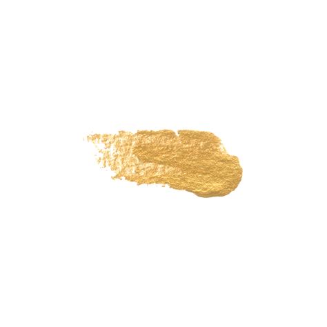 Gold Watercolor Brush Stroke Png