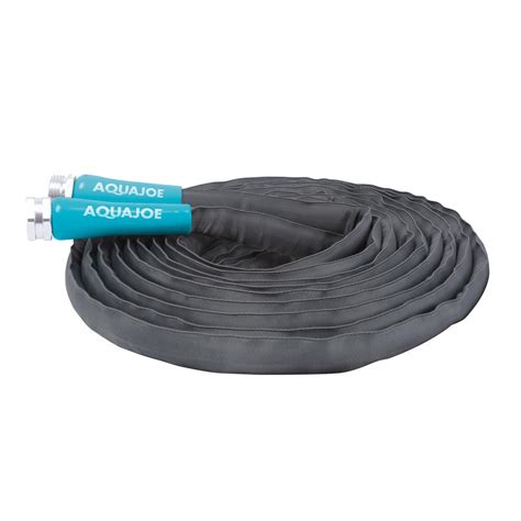 Cleans our 24' foot pool with the length of hose that came with the aqua bug. AQUA JOE 1/2 in. Dia. x 25 ft. Flexible Kink-Free ...