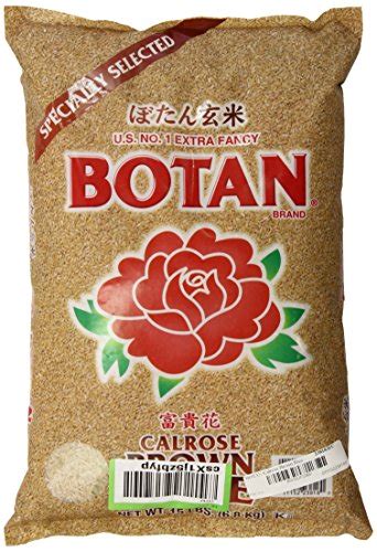 Botan Calrose Brown Rice 15 Pound Pricepulse