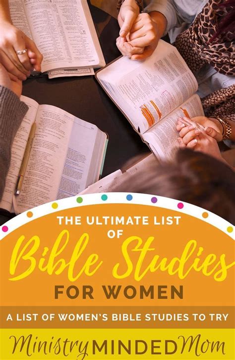 The Ultimate List Of Bible Studies For Women To Try Bible Study