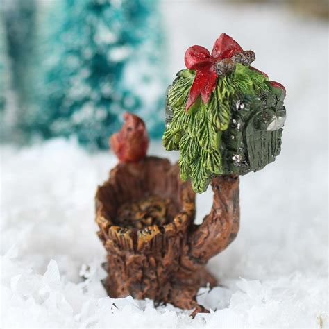 Vintage look primitive christmas mailbox santa seasonal north pole post holiday. Miniature Christmas Mailbox - Fairy Garden Miniatures ...