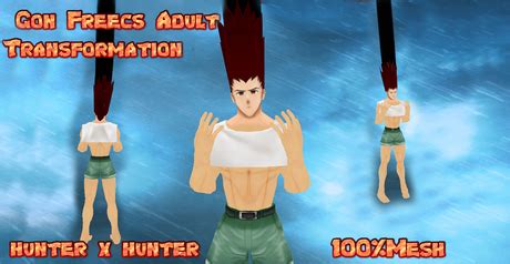 *exact sizing may vary slightly due to printing. Gon Transformation - 5 Iconic Anime Transformations That ...