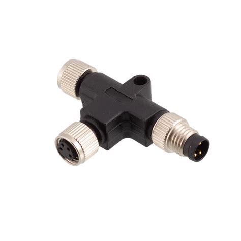 M8 Male Female T Y Splitter Adapter China Supplierm8 4 Pin Male T