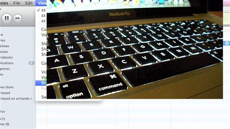 Choose on under keyboard lighting. Make your MacBook Pro's Backlit Keyboard Flash to a Song ...