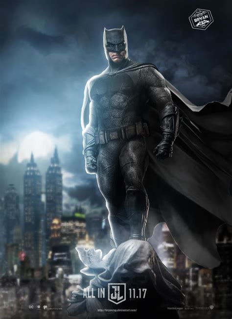 Justice League Batman Poster By Bryanzap On Deviantart